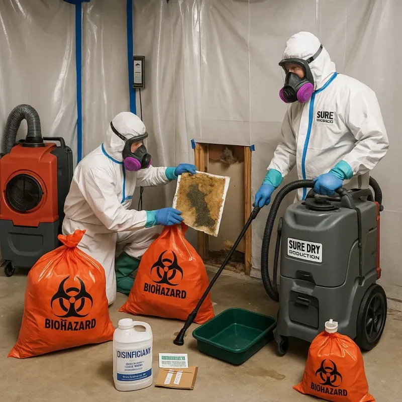 Contaminated Water Handling Protocols process in Richland County, ND